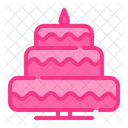 Bolo De Casamento Bolo Celebracao Ícone