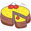 Bolo de cereja  Ícone