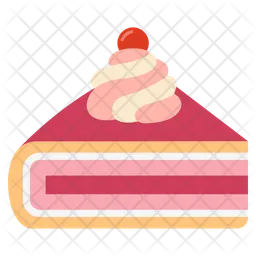 Bolo de creme  Ícone