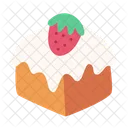 Bolo De Queijo De Morango Bolo Aniversario Ícone
