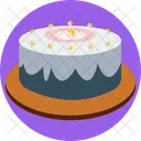 Bolo De Aniversario Bolo De Celebracao Bolo De Sobremesa Icon