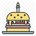 Hamburguer Hamburguer Aniversario Icon