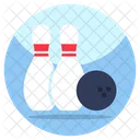 Juego de bolos  Icono