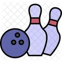 Bolos Pelota Bolos Icono