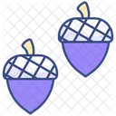 Bolotas de outono  Ícone