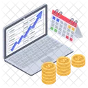 Bolsa De Valores Mercado De Capitales Mercado Financiero Icono