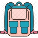 Bolso Mochila Escuela Icono