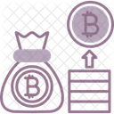 Bolsa de bitcoins  Icono