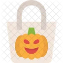 Bolsa De Calabaza Bolsa Halloween Icono