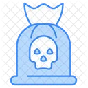 Bolsa De Calavera Icono