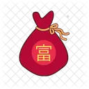 Chines Ano Novo Chines Envelope Vermelho Icono