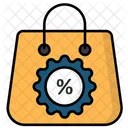 Bolsa Com Desconto Ícone