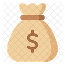 Bolsa De Dinero Dinero Riqueza Icon