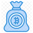 Bolsa de dinero bitcoin  Icon