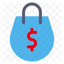 Bolsa Dinero Comprar Icono