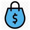 Bolsa Dinero Comprar Icono