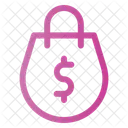 Bolsa Dinero Comprar Icono