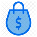 Bolsa Dinero Comprar Icono
