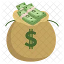 Ilustracoes De Icones De Dinheiro Em Dolar Ícone
