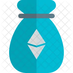 Bolsa de dinheiro ethereum  Ícone