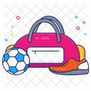 Bolsa De Gimnasio Bolsa De Lona Equipaje Icono