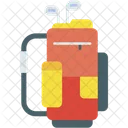 Bolsa De Golf Palo Bolsa Icono