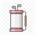 Golf Bolsa Llevar Icono