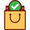 Comprar Bolsa Comprobar Todos Los Articulos Comprobar Bolsa Icono