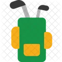 Bolsa de palos de golf  Icono