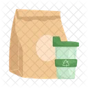 Plastico Bolsa Papel Icon