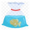 Bolsa De Pescado Polietileno De Pescado Bolsa De Plastico Icono