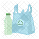 Plastico Bolsa Papel Icon