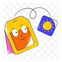 Bolsita De Te Te De Papel Bolsa De Cerveza Icono