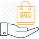Bolsa De Venta Bolsa Comprar Icono
