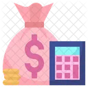 Bolsa de dinero  Icono