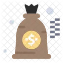 Saco de dólar  Icon