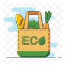 Bolsa ecologica  Icono