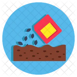 Bolsita de fertilizante  Icono