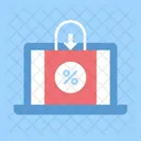 Bolsa De Transporte Descuento Oferta Icono