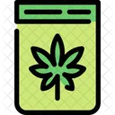 Bolsa Cannabis Marihuana Icono