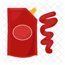 Molho Comida Ketchup Icon