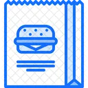 Hamburguesa Bolsa Rapido Icono