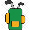 Bolsa de palos de golf  Icono