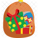 Santa Regalo Bolsa Icon