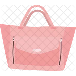 Bolsa rosa  Ícone