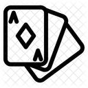 Bolso Cassino Baralho Ícone