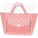 Bolso rosa  Icono