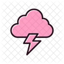 Bolt Thunder Cloud Icon