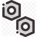 Bolt Material Steel Icon