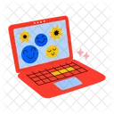 Bom Humor Smileys Laptop Ícone